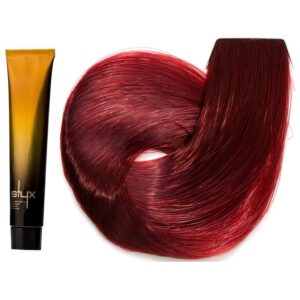 رنگ مو استایکس شماره 8.88 سری قرمز و شرابی رنگ اریترایت