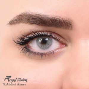 لنز چشم رویال ویژن شماره 09 با رنگ Addict Azure