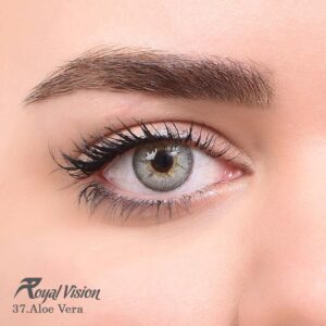 لنز چشم رویال ویژن شماره 37 با رنگ Aloe Vera