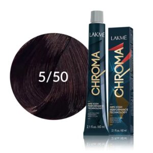 رنگ موی زنانه لاکمه مدل Chroma شماره 5/50 بدون آمونیاک