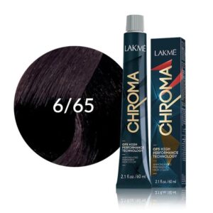 رنگ موی زنانه لاکمه مدل Chroma شماره 6/65 بدون آمونیاک
